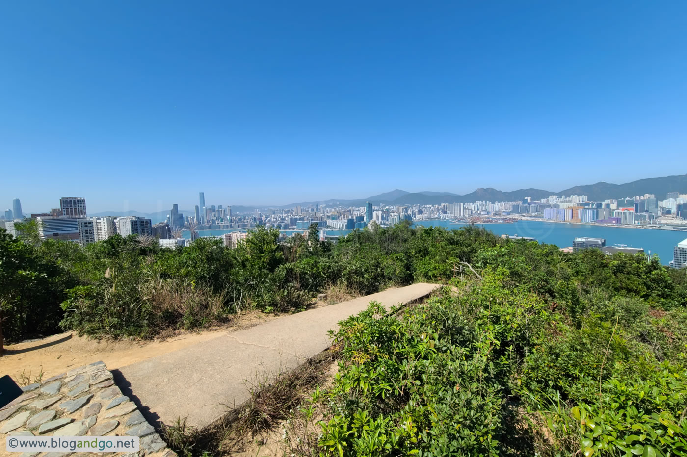North Point to Repulse Bay - Viewing Point Near Braemer Hill